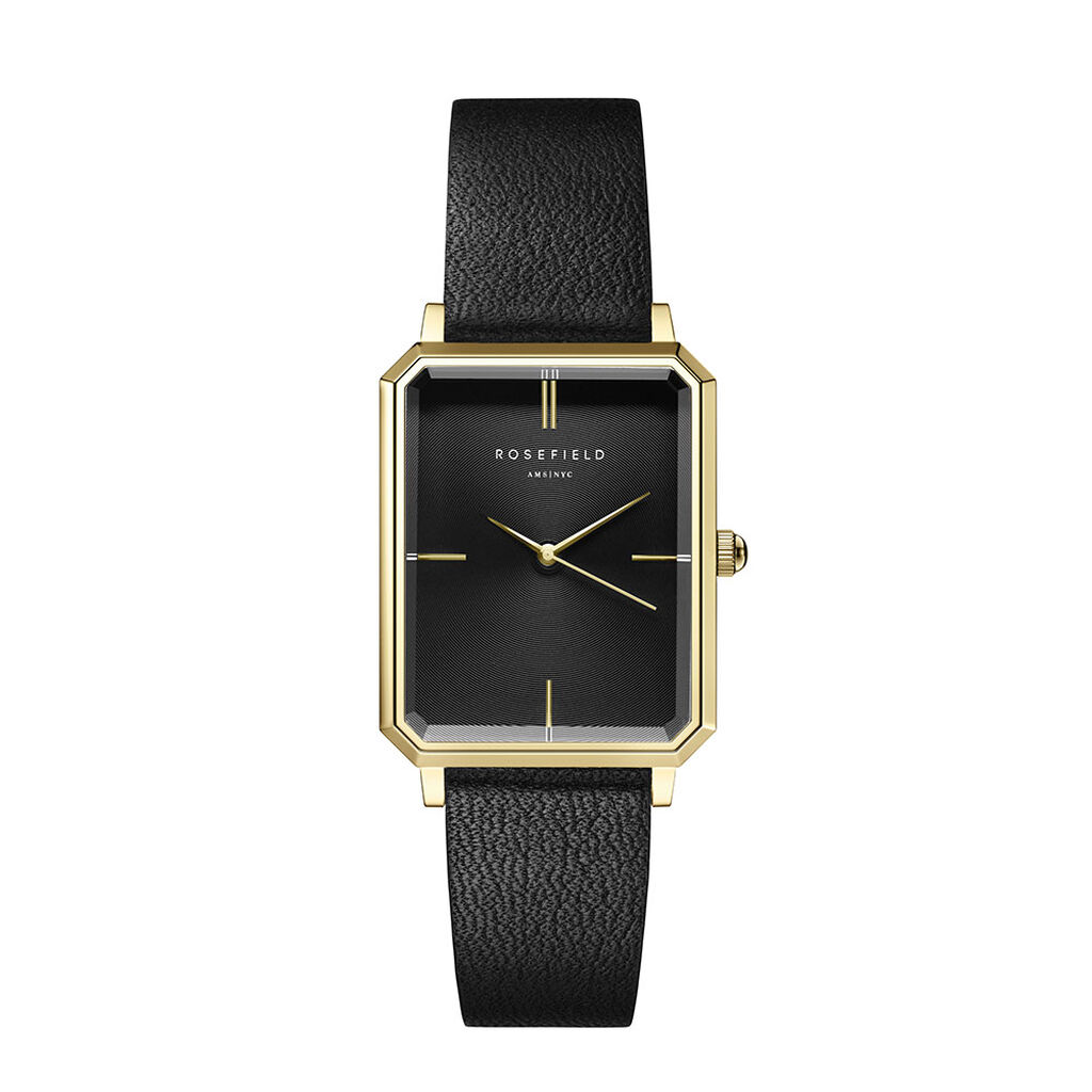 Montre Rosefield Octagon Noir