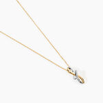 Collier Soukayna Or Bicolore Diamant - Colliers Femme | Histoire d&rsquo;Or