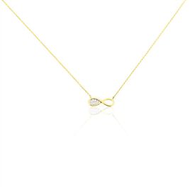 Collier Or Jaune Sigana Diamants - Colliers Infini Femme | Histoire d’Or
