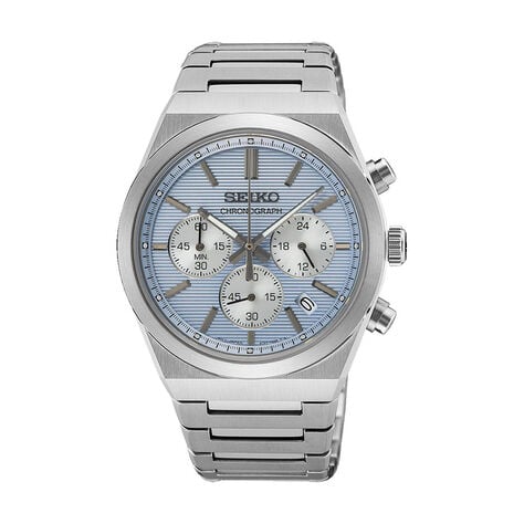Montre Seiko Sport Chrono Bleu Sky - Montres Homme | Histoire d&rsquo;Or