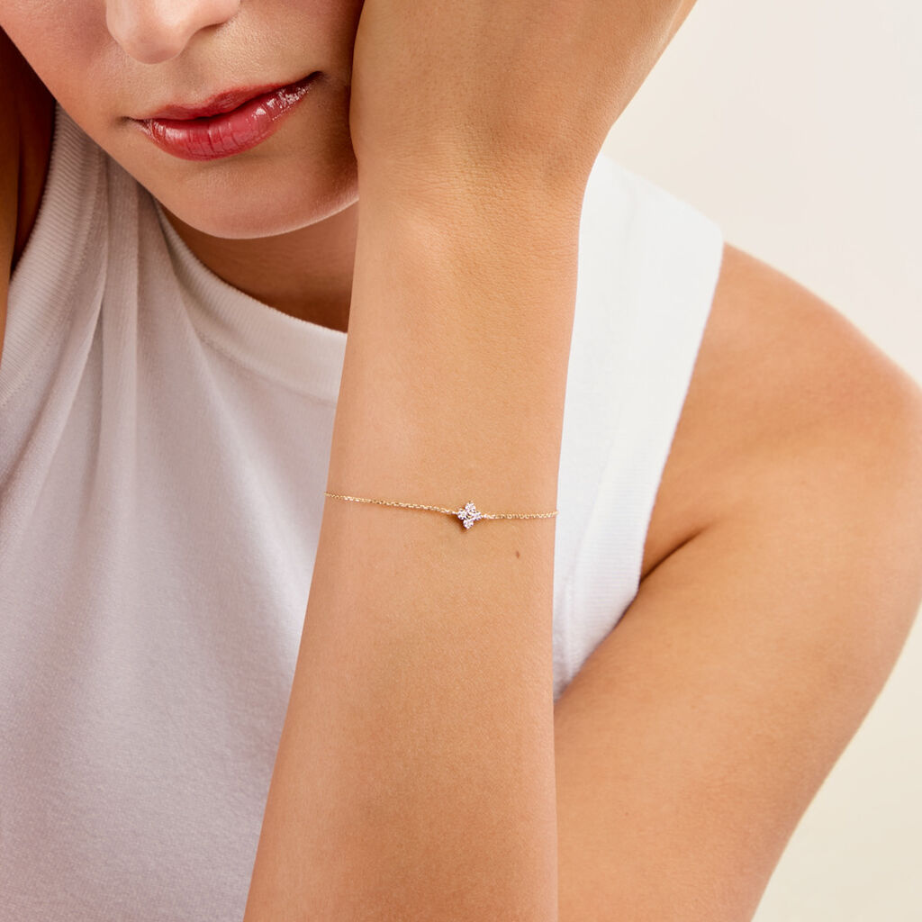 Bracelet Eternal Spring Or Jaune Diamant - Bracelets Pierre  | Histoire d&rsquo;Or