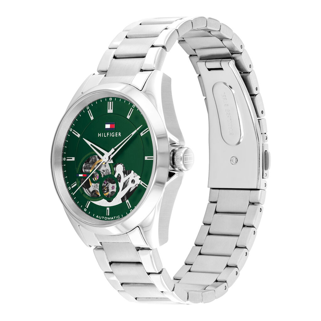 Montre Tommy Hilfiger Baker Automatic Vert - Montres Homme | Histoire d&rsquo;Or