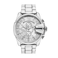 Montre Diesel Mega Chief Argenté