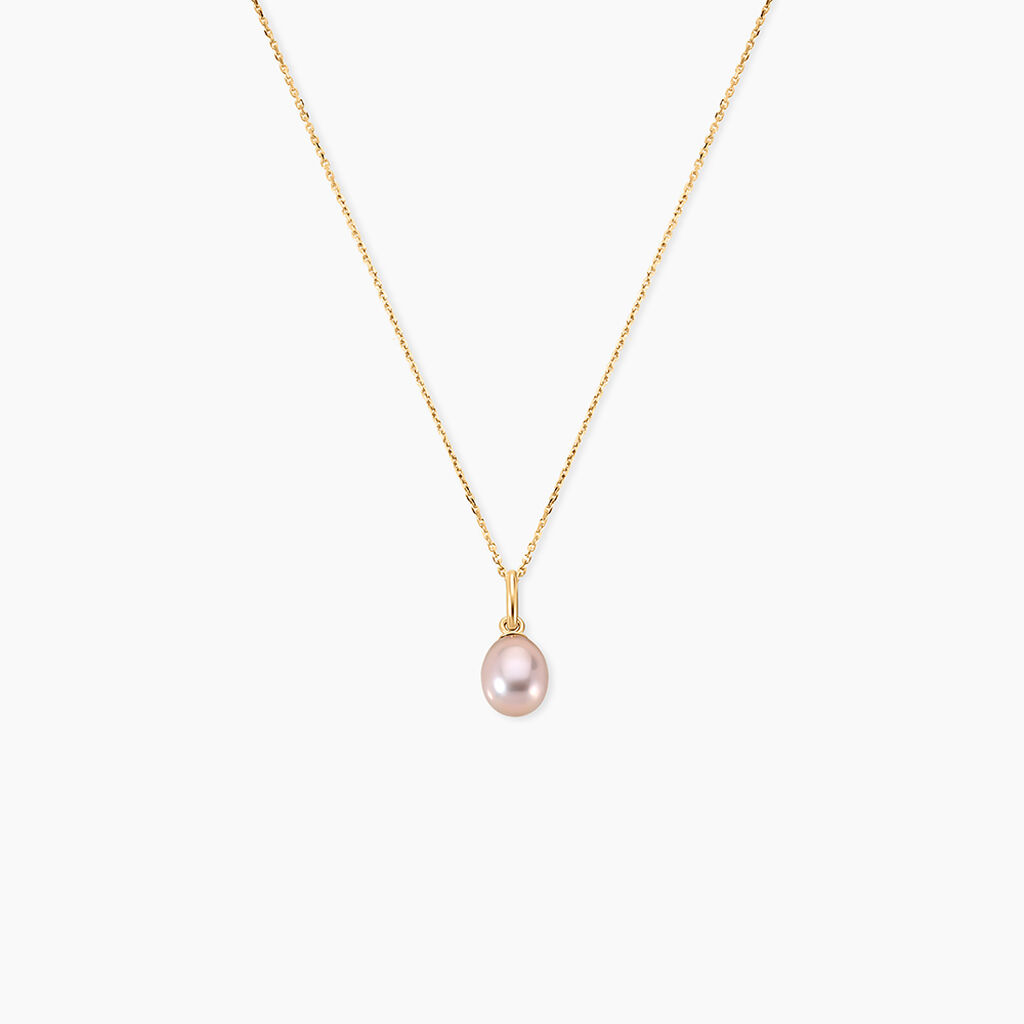 Pendentif Elbertina Or Jaune Perle De Culture - Pendentifs Femme | Histoire d&rsquo;Or