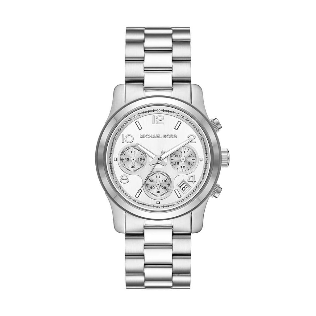 Montre Michael Kors Fossil Runway Argenté