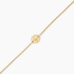 Bracelet Nacrea Argent Dor&eacute; A L'Or 750/1000 Oxyde De Zirconium - Bracelets Femme | Histoire d&rsquo;Or