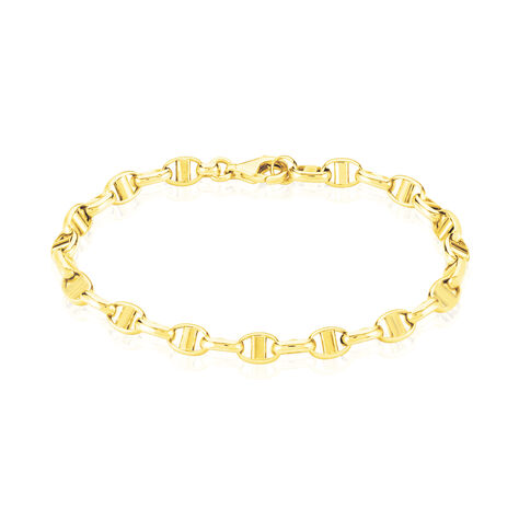 Bracelet Carlo Maille Marine Ronde Or Jaune - Bracelets chaîne Femme | Histoire d’Or