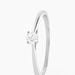 Bague Solitaire Or Blanc Aphrodite Diamant - Bagues solitaires Femme | Histoire d’Or