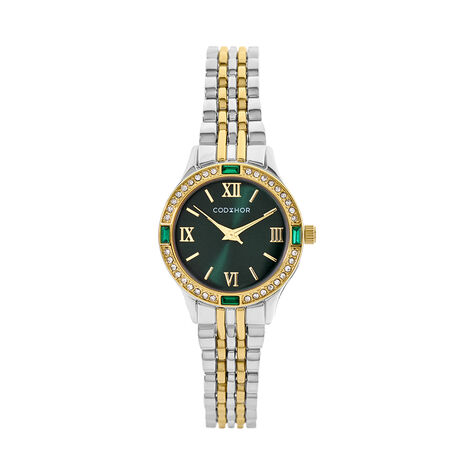 Montre Codhor Sam Vert - F&ecirc;te des m&egrave;res Femme | Histoire d&rsquo;Or