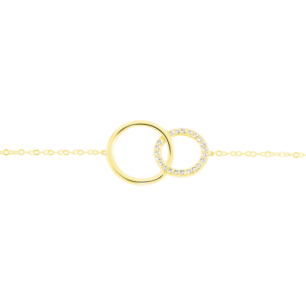 Bracelet Or Jaune Nesrine Oxydes - Bracelets Femme | Histoire d’Or