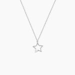 Collier Gyliane Argent Blanc Oxyde De Zirconium - Colliers fantaisie Femme | Histoire d&rsquo;Or