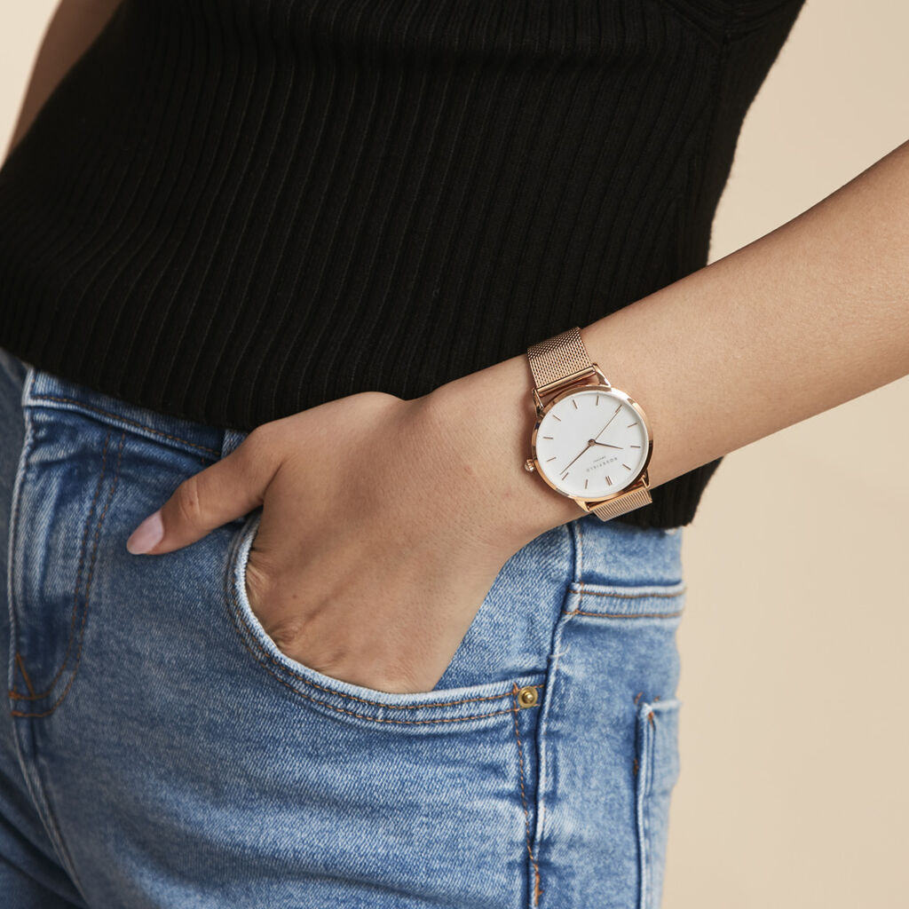Montre Rosefield Pearl Edit Blanc - Montres Femme | Histoire d’Or