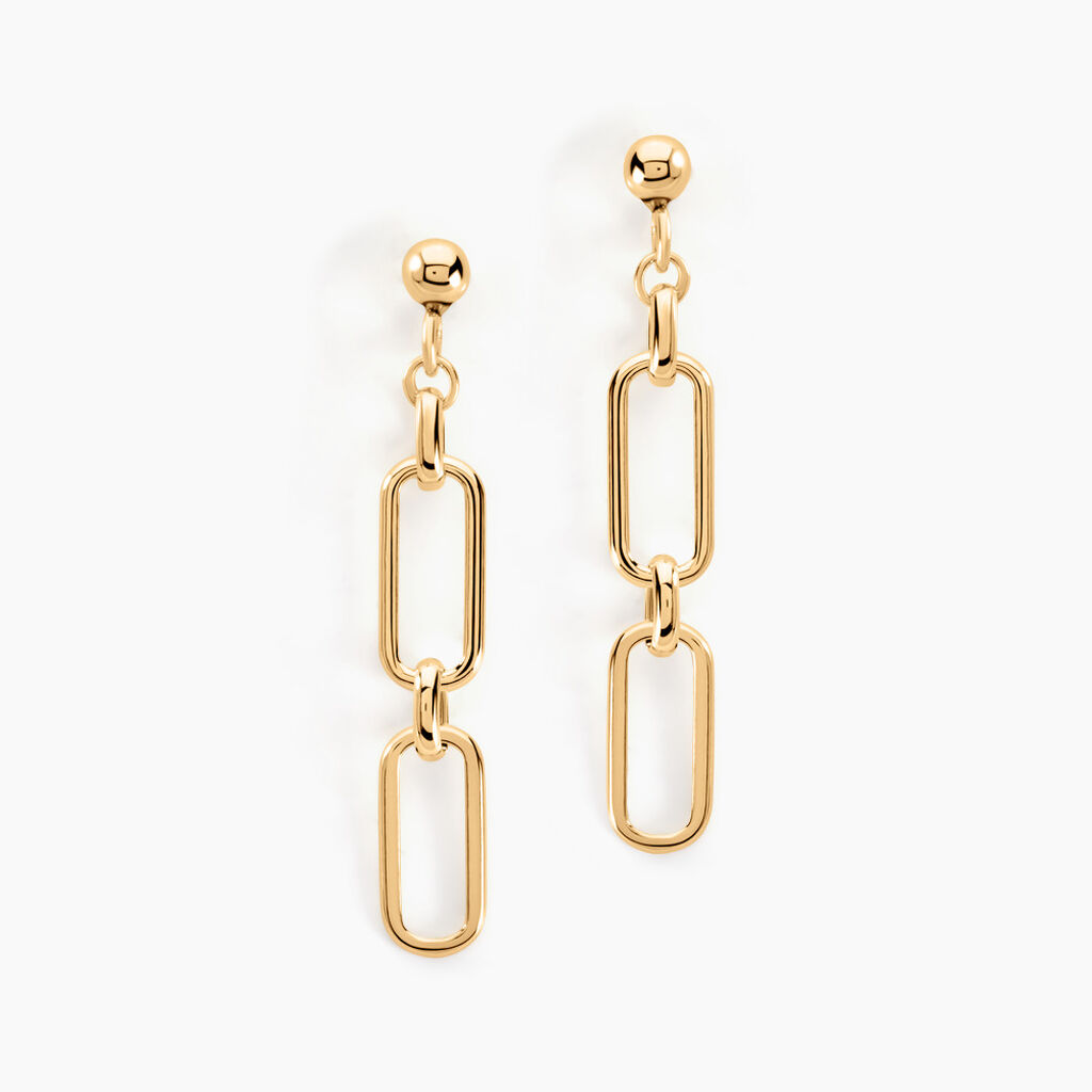 Boucles D'oreilles Pendantes Escape Or Jaune - Boucles d'oreilles pendantes Femme | Histoire d’Or