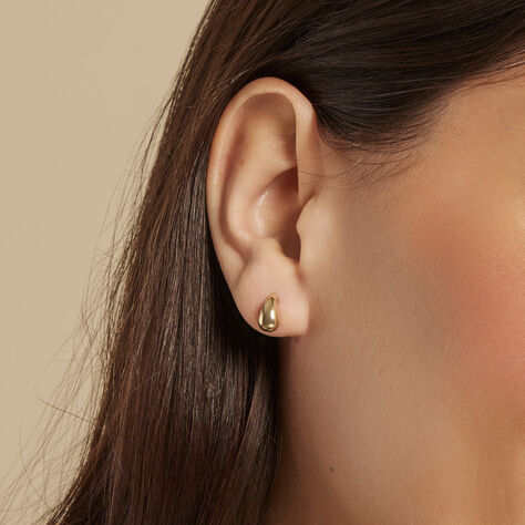 Boucles D'oreilles Puces Gunilla Or Jaune - Clous d'oreilles  | Histoire d’Or