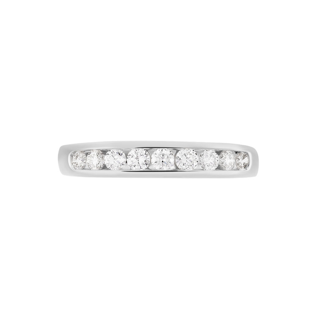Alliance Giulia Or Blanc Diamant - Alliances Femme | Histoire d’Or