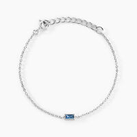 Bracelet Lipa Argent Blanc Oxyde De Zirconium