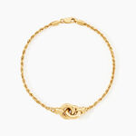 Bracelet Cordelia Or Jaune - Bijoux sans pierre Femme | Histoire d&rsquo;Or