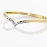 Bague Or Jaune Kaitlynn Diamant - Bagues solitaires Femme | Histoire d&rsquo;Or