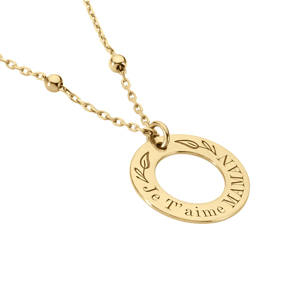 Collier Savas Plaqué Or Jaune - Colliers fantaisie Femme | Histoire d’Or