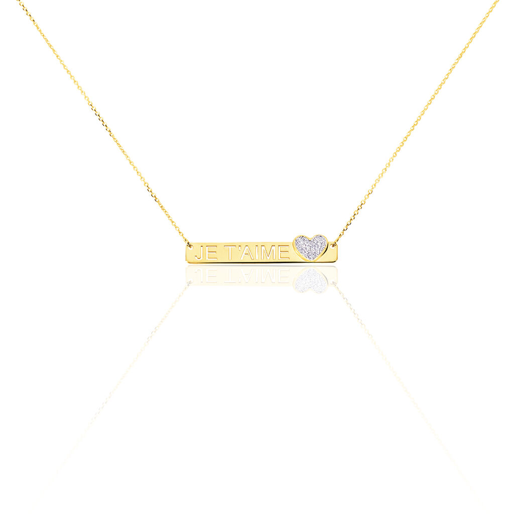 Collier Kimia Or Jaune