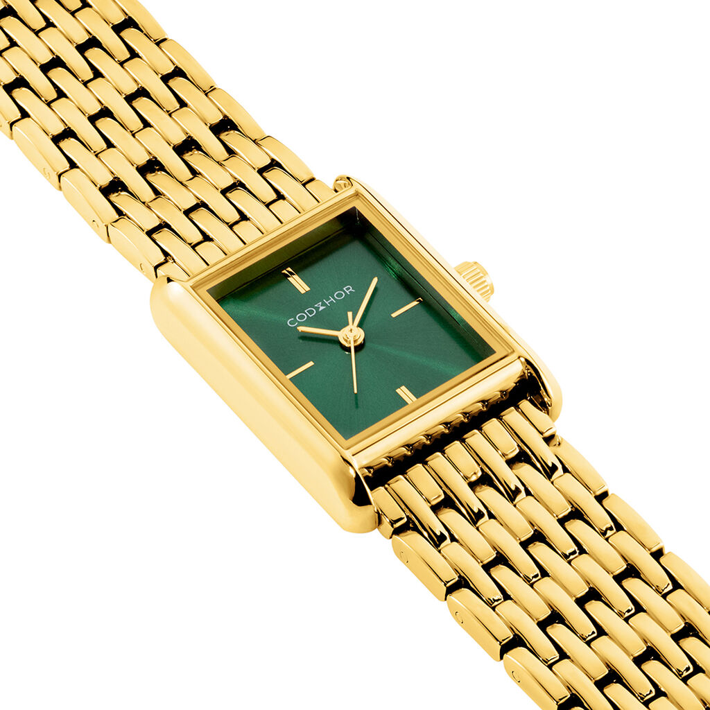 Montre Codhor Sanna Vert - Montres Femme | Histoire d&rsquo;Or