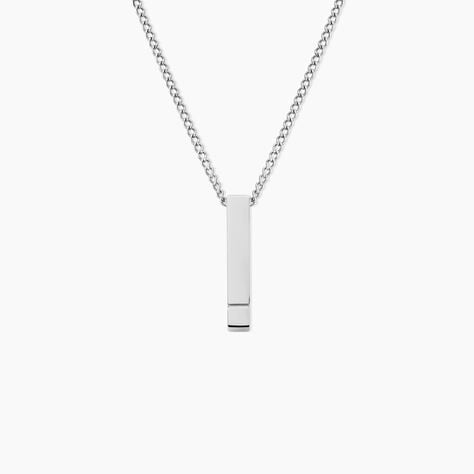 Collier Royan Acier Blanc - Colliers fantaisie Homme | Histoire d&rsquo;Or