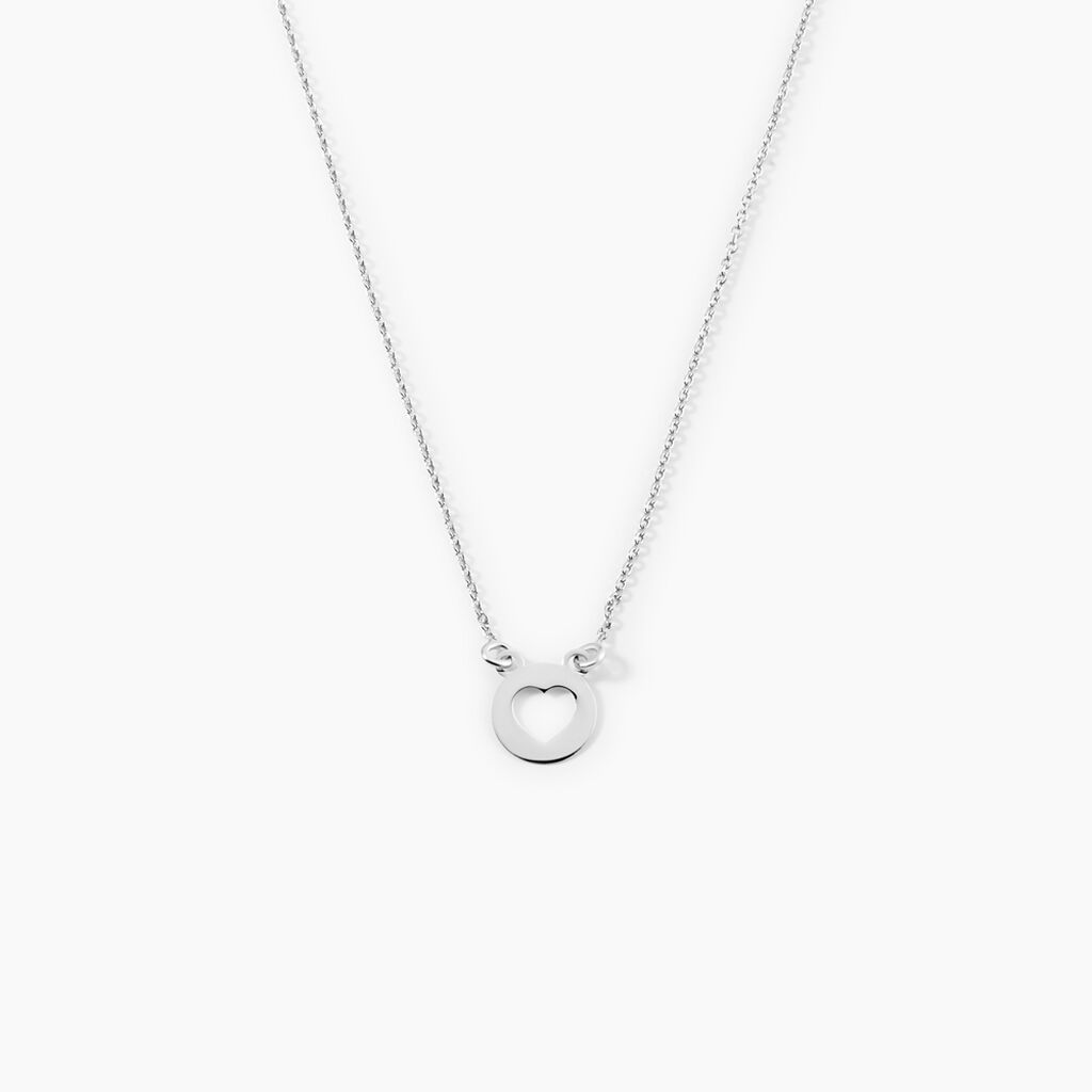 Collier Elenza Argent Blanc - Colliers fantaisie Femme | Histoire d&rsquo;Or