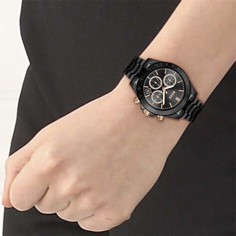 Montre Boss Novia Noir - Montres Femme | Histoire d’Or