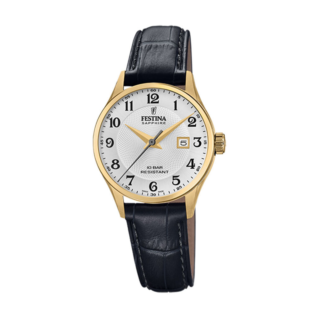Montre Festina Swiss Made 29 Argent&eacute; - Montres suisses Femme | Histoire d&rsquo;Or