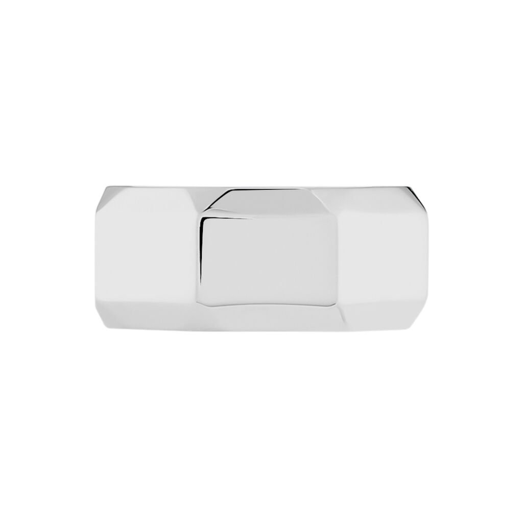 Bague Acier Gris Vasso - Bagues fantaisie Femme | Histoire d’Or