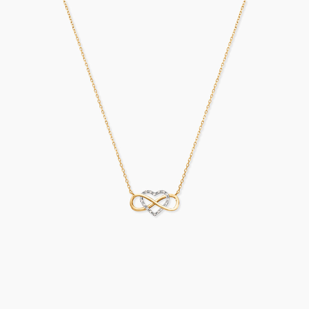 Collier Elma Or Jaune Diamant - Colliers Femme | Histoire d&rsquo;Or