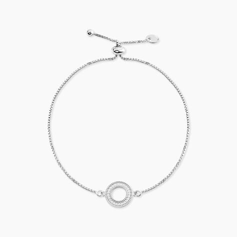 Bracelet Argent Blanc Anrai Oxydes De Zirconium - Bracelets Femme | Histoire d’Or