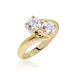 Bague Laban Plaqué Or Oxyde - Bagues avec pierre Femme | Histoire d’Or