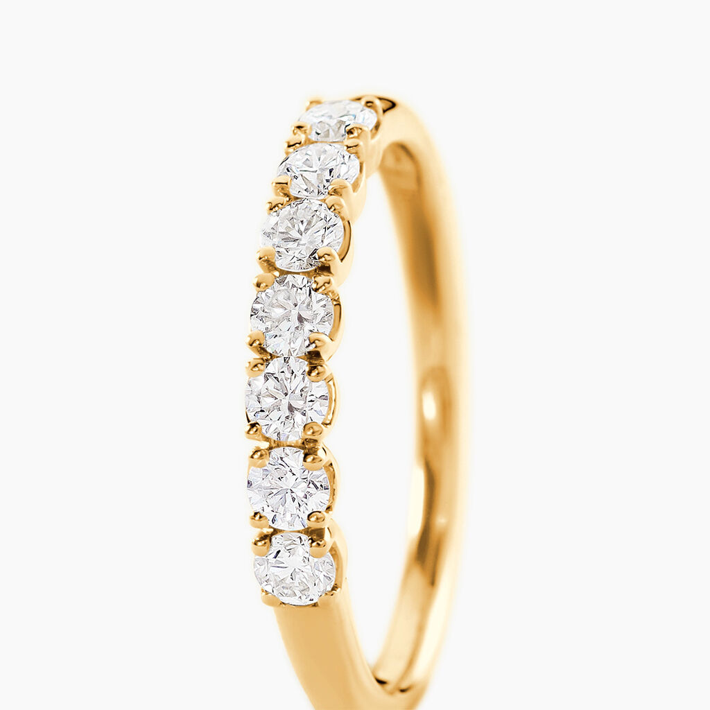 Alliance Hera Or Jaune Diamant - Alliances Femme | Histoire d&rsquo;Or
