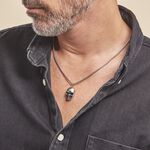 Collier Acier Vieillit Urs - Colliers fantaisie Homme | Histoire d&rsquo;Or