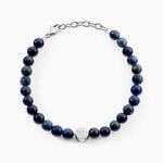 Bracelet Randal Acier Jaune Agate - F&ecirc;te des p&egrave;res Homme | Histoire d&rsquo;Or