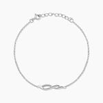 Bracelet Abelone Argent Blanc - F&ecirc;te des m&egrave;res Femme | Histoire d&rsquo;Or