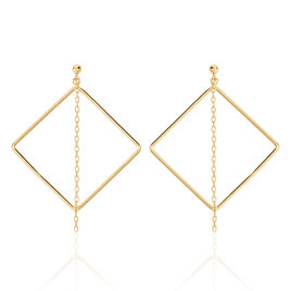 Boucles D'oreilles Pendantes Idoia Plaqué Or Jaune - Boucles d'oreilles fantaisie Femme | Histoire d’Or