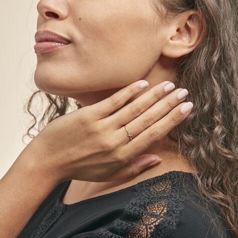 Bague De Phalange Celene Or Jaune Oxyde De Zirconium - Bagues Femme | Histoire d’Or