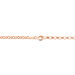 Bracelet Jodie Maille Jaseron Or Rose - Bracelets chaîne Femme | Histoire d’Or