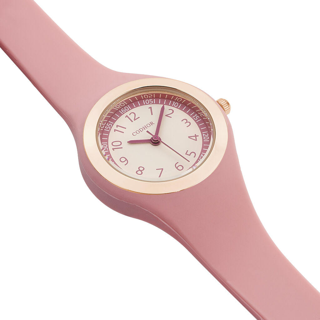 Montre Codhor Kid Camille Rose - Montres Enfant | Histoire d’Or