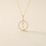 Pendentif Gabe Or Jaune Oxyde De Zirconium - Pendentifs Femme | Histoire d&rsquo;Or