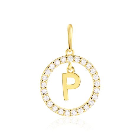 Pendentif Gabe Or Jaune Oxyde De Zirconium - Pendentifs Femme | Histoire d’Or