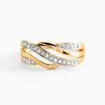 Bague Or Jaune Rodhia Diamants - Bagues avec pierre Femme | Histoire d&rsquo;Or
