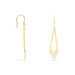 Boucles D'oreilles Pendantes Daina Or Jaune Oxyde De Zirconium - Boucles d'oreilles pendantes Femme | Histoire d’Or