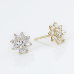 Boucles D'oreilles Or Jaune Darice Oxydes - Boucles d'oreilles pendantes Femme | Histoire d&rsquo;Or