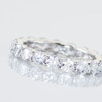 Alliance Marjorie Or Blanc Oxyde De Zirconium - Alliances Femme | Histoire d&rsquo;Or