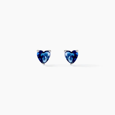 Boucles D'oreilles Kelvyn Argent Blanc Oxyde - Boucles d'oreilles fantaisie Femme | Histoire d’Or