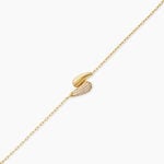 Bracelet Sunset Riviera Argent Dor&eacute; A L'Or 750/1000 Oxyde De Zirconium - Bracelets Femme | Histoire d&rsquo;Or
