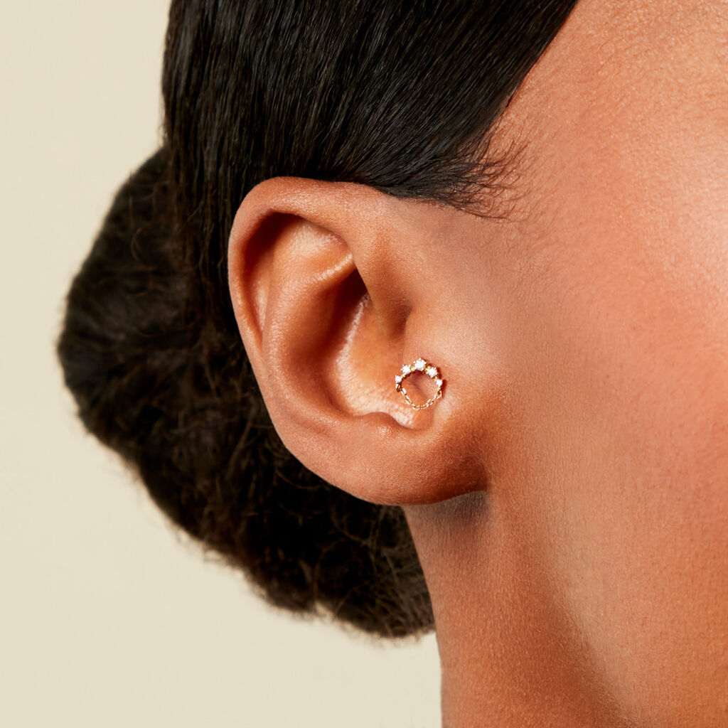 Piercing Mairwen Or Jaune Oxyde De Zirconium - Bijoux Femme | Histoire d’Or